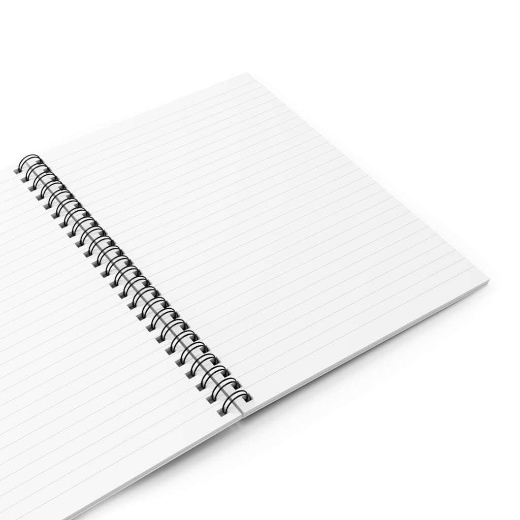 Because God Said I Can Spiral Notebook — Inspirational Christian Ruled Journal