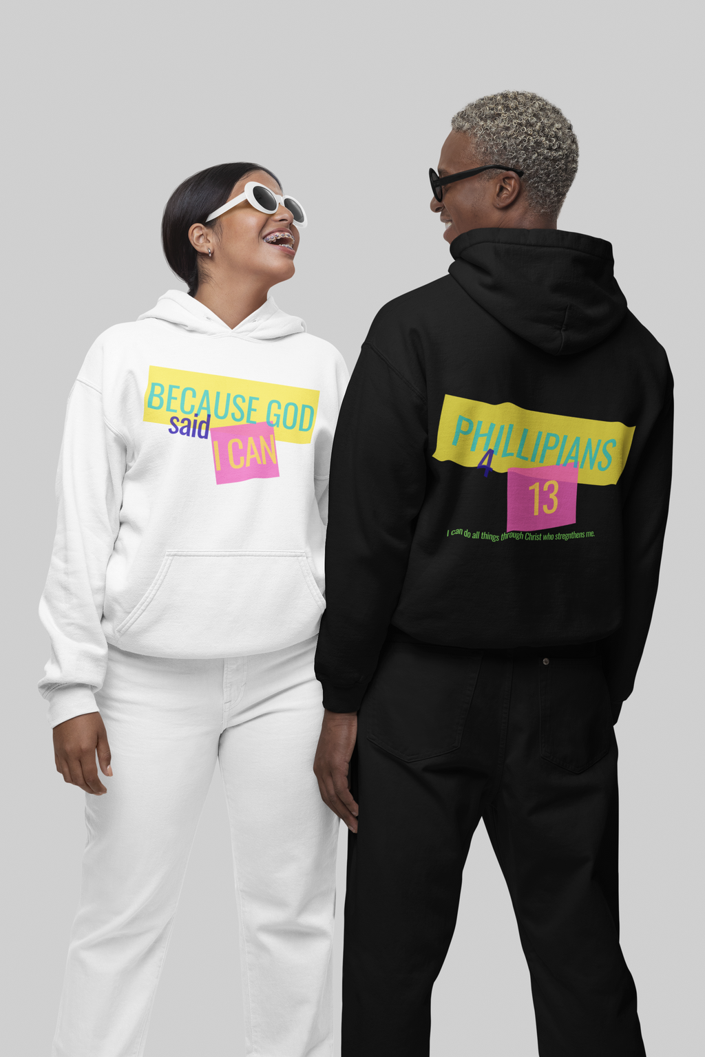 Because God Said I Can Hoodie