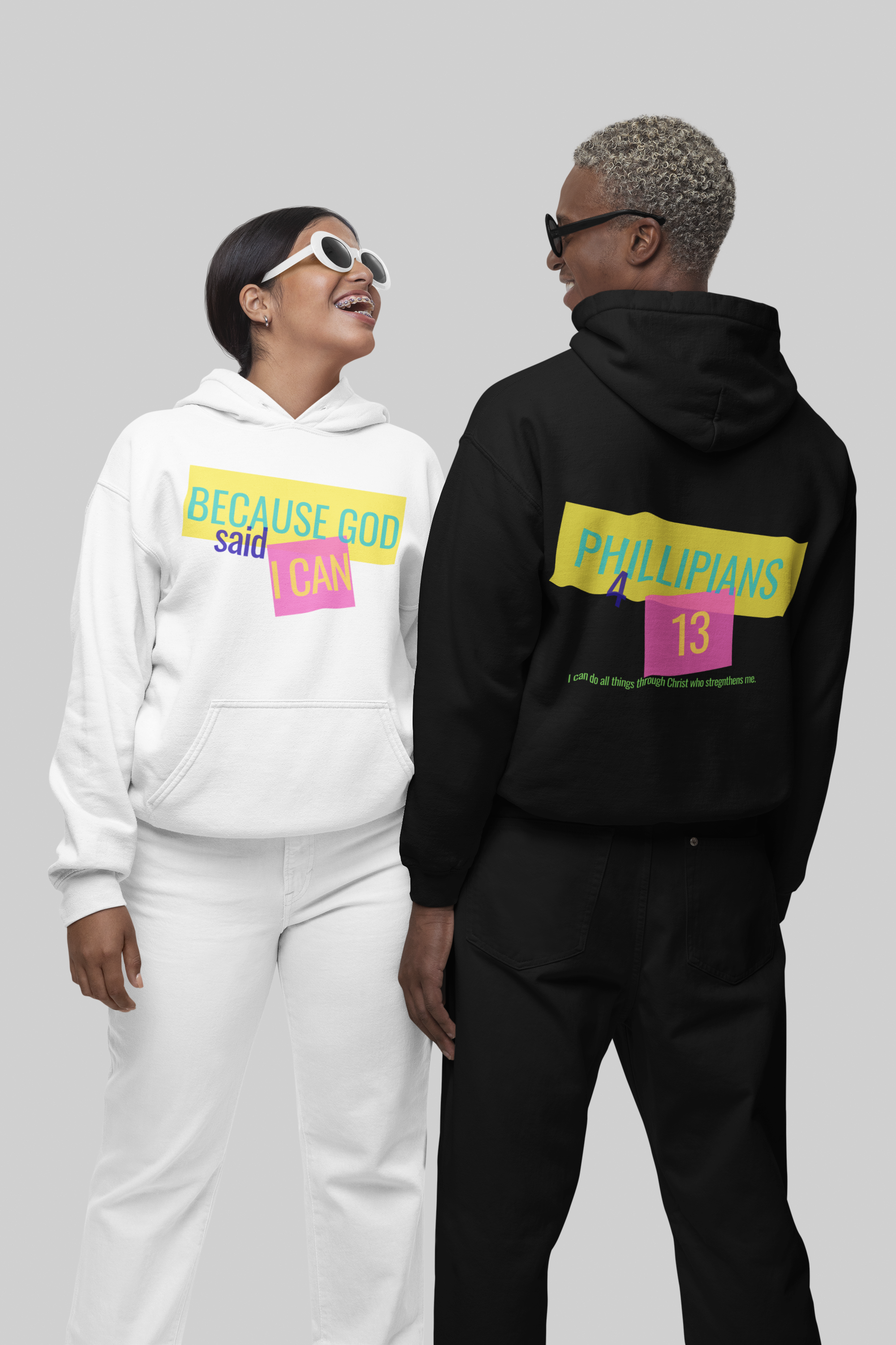 Because God Said I Can Hoodie